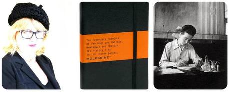 patrizia finucci gallo, simone de beauvoir, moleskine