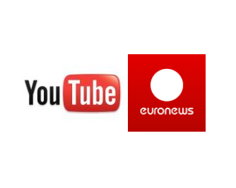 Euronews ottiene 13.6 mln di visitatori unici su YouTube nel mese di dicembre 2013