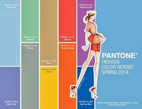 Pantone fashion color report spring 2014