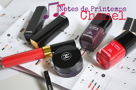 Chanel, Notes De Printemps Collection - Review and swatches