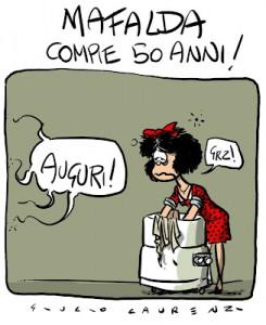 Compie 50 anni il celebre fumetto Mafalda, nato dalla matita di Joaquín Lavado