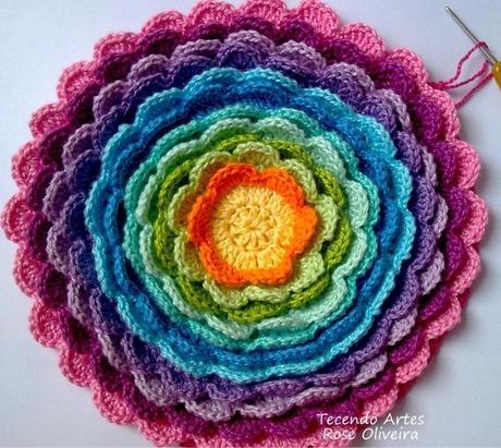 Crochet colorato e moderno