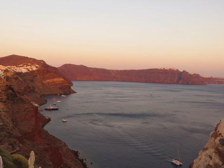 dove osservare il tramonto a santorini