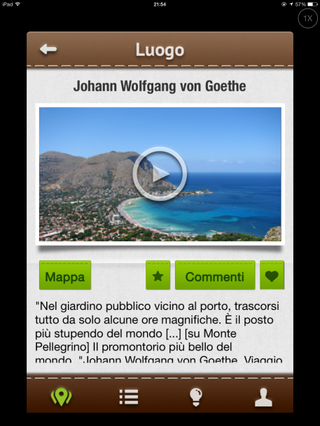 I luoghi di Goethe in Sicilia