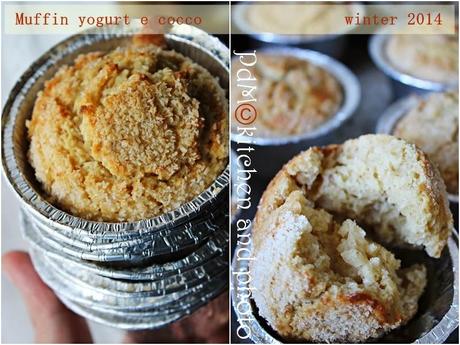 Muffin yogurt e cocco, ricetta per il Bimby
