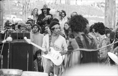 Jimi Hendrix at Woodstock, 1969
