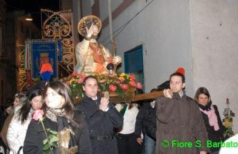 Processione di san Valentino a san Valentino Torio - foto Fiore Barbato