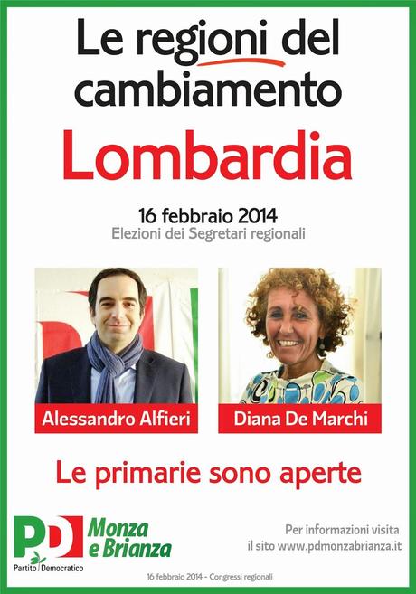 Primarie regionali PD Lombardia