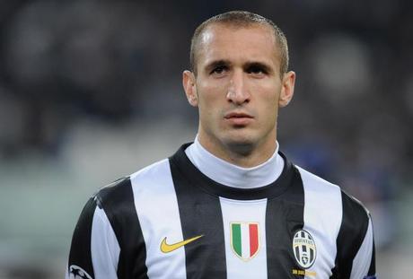 Juventus: Chiellini ai box per 10 giorni