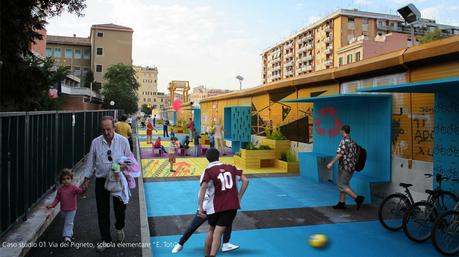 Roma in costruzione. Un bel progetto d'architettura e design per le aree circostanti i cantieri, quelle prese d'assalto da degrado e affissioni abusive Roma in costruzione. Un bel progetto d'architettura e design per le aree circostanti i cantieri, quelle prese d'assalto da degrado e affissioni abusive