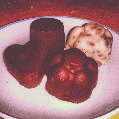 Cioccolatini per San Valentino.