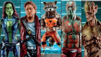 Le action figure Hasbro di Guardians of The Galaxy Zoe Saldana James Gunn Guardians of The Galaxy Glenn Close Dave Bautista Chris Pratt 