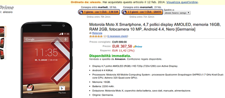 Recensione Motorola Moto X