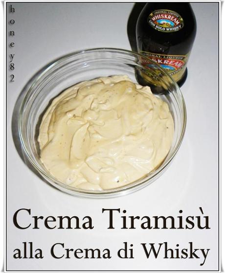 CREMA TIRAMISù ALLA CREMA DI WHISKY