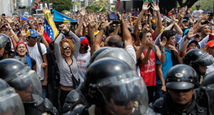 Le proteste studentesche dei giorni scorsi in Venezuela (lapatilla.com)
