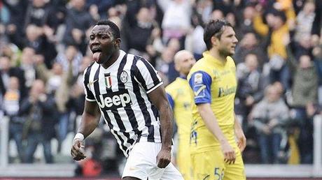 Kwadwo Asamoah Juventus Chievo 2014 AP/LaPresse