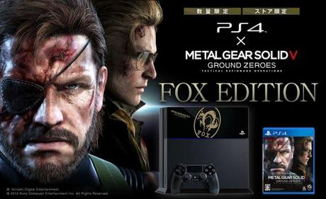 Svelata la PlayStation 4 Fox Edition, ossia un bundle con Metal Gear Solid V: Ground Zeroes