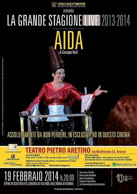 Tra Arezzo e Verona con Aida e La Fura dels Baus