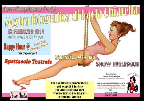 Miss Pin Up Inverno di Genova e Show Burlesque!
