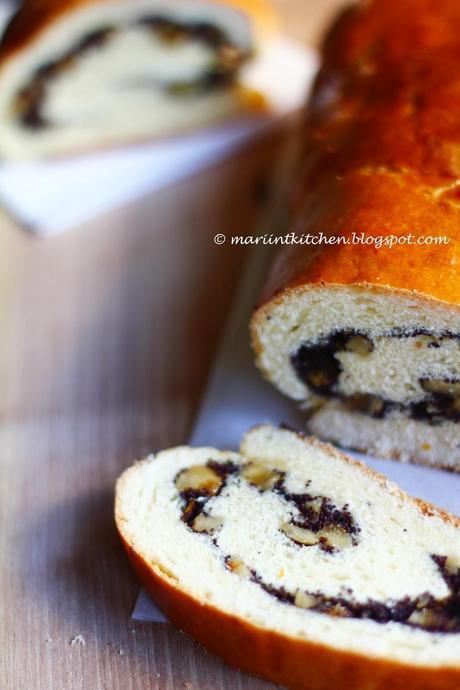 PANE AL BURRO CON SEMI DI PAPAVERO E FICHI SECCHI