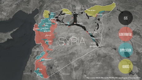 Chi e dove combatte in Siria