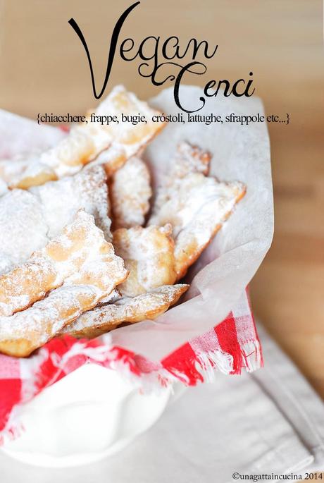 Cenci Vegan (al forno/fritti)