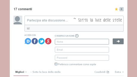 Comunicazione di servizio #4: commentami con Disqus!