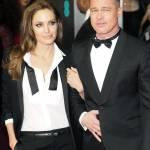 Bafta 2014, Brad Pitt e Angelina Jolie in doppio smoking02