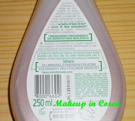 Shampoo delicato Vivi Verde Coop