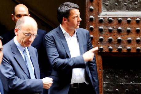 Renzi Renzi, Letta e la crisi di governo