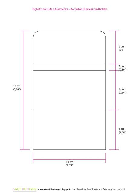 Scrapbooking Porta Carte o Biglietti da Visita - Cards & Business Cards holder