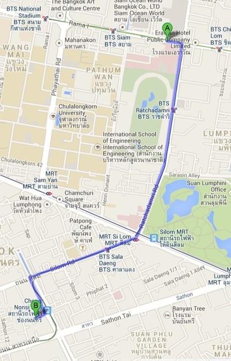 A passeggio per Bangkok ai tempi delle proteste