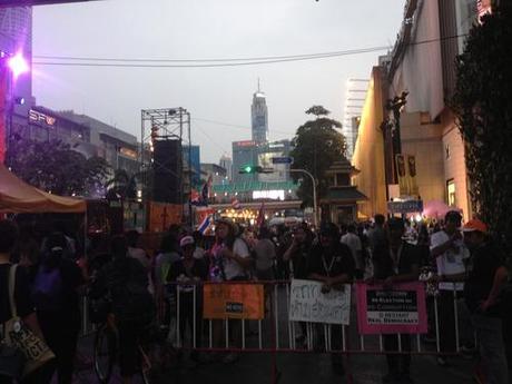 A passeggio per Bangkok ai tempi delle proteste
