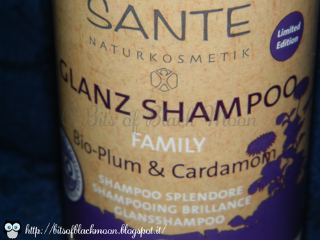 [Review] - Sante Naturkosmetik - Shampoo lucentezza alla Prugna Bio e Cardamomo - addio al balsamo