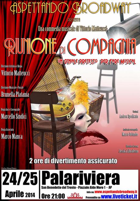 Riunione di Compagnia - Aspettando Broadway_locandina san benedetto del tronto