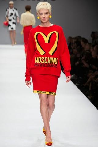 Moschino fashion show A/W14-15