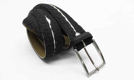 DALLA BICICLETTA ALL’ACCESSORIO: LE CREAZIONI DI MNMUR Cintura con camera d'aria - Mnmur