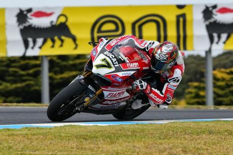 SBK: La Ducati Inizia con il piede giusto il week end di Phillip Island