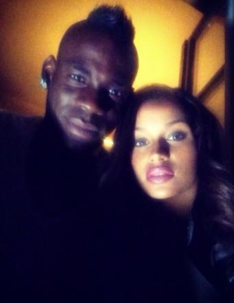 Mario Balotelli  e Fanny Neguesha, sempre più inseparabili. Anche per Pia