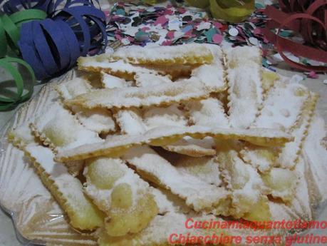 chiacchiere senza glutine