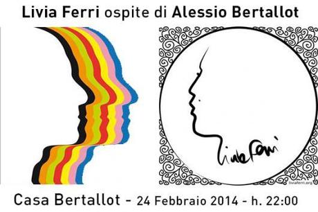 Livia Ferri ospite di Alessio Bertallot
