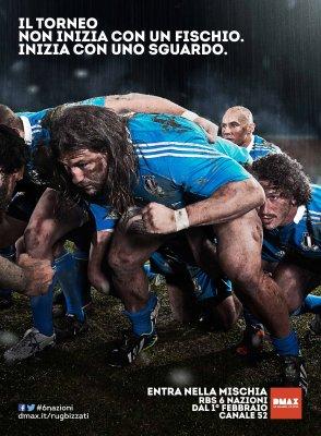 Rugby 6 Nazioni 2014: Italia - Scozia (diretta esclusiva in chiaro su DMAX)