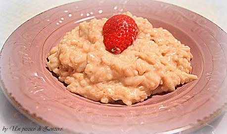 STRAWBERRIES AND CHAMPAGNE RISOTTO, THINK PINK AND KEEP CALM