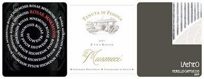 vini della Tenuta Fessina Villa Petriolo all'Enoteca sorelle
