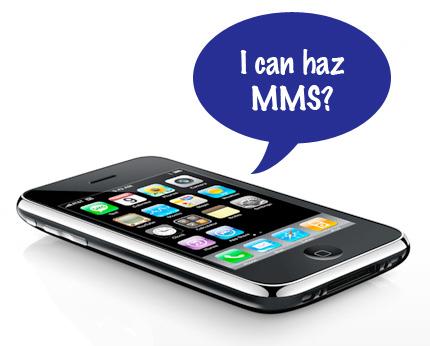 iphone os mms Come inviare MMS di solo testo su iPhone 3G, 3GS, 4