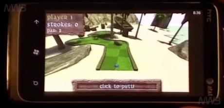 Minigolf per Windows Phone 7 Minigolf per Windows Phone 7