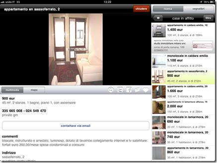 ipad screenshot 1 thumb Idealista.it lancia la ricerca di immobili su iPad