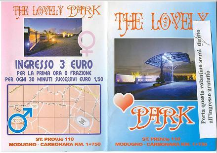 A BARI APRE IL PARCO DELL'AMORE DOVE SI FA SESSO A 3 € L'ORA