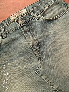 [CUCITO] Da un vecchio jeans risorge una nuova gonna!