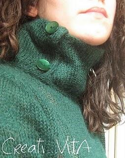 [MAGLIA] Mohair Green Pull!